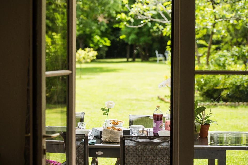 Garden view, Breakfast