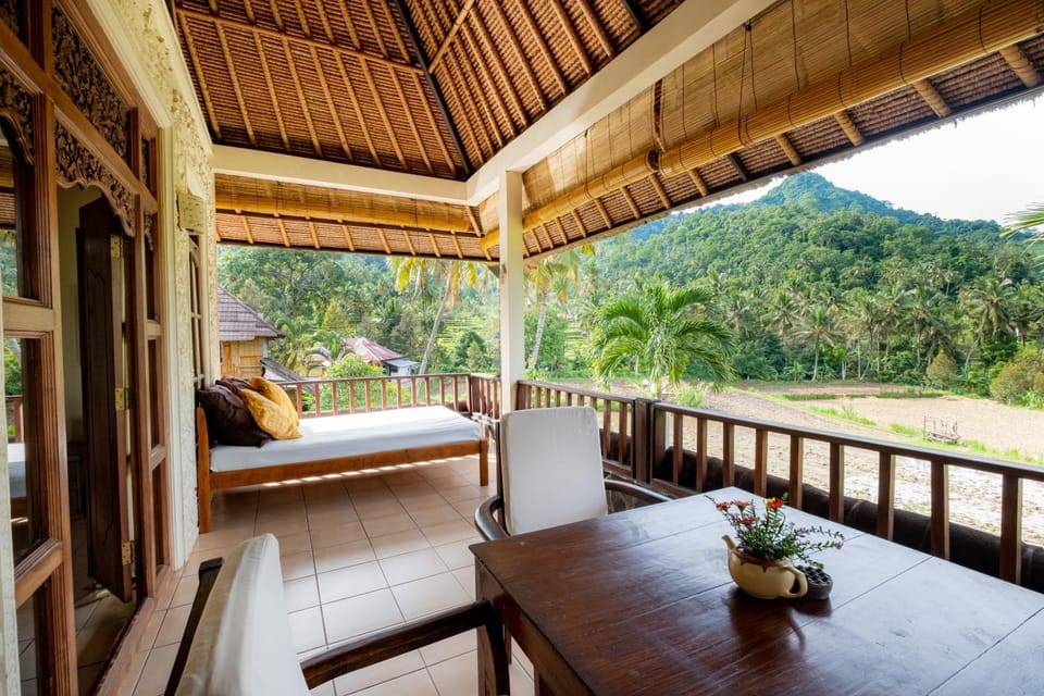 Patio, Natural landscape, View (from property/room), Seating area