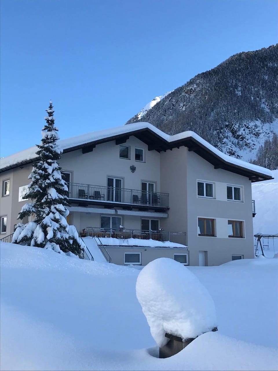 Property building, Winter