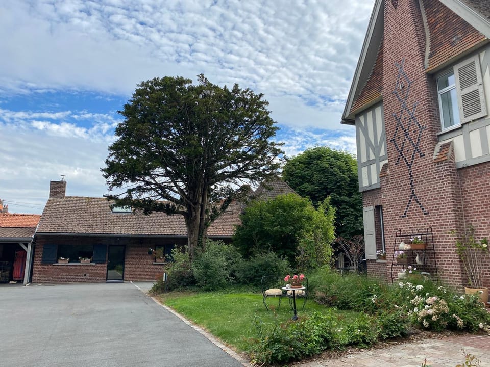 Property building, Garden view