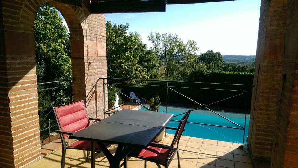 Balcony/Terrace, Garden view, Pool view