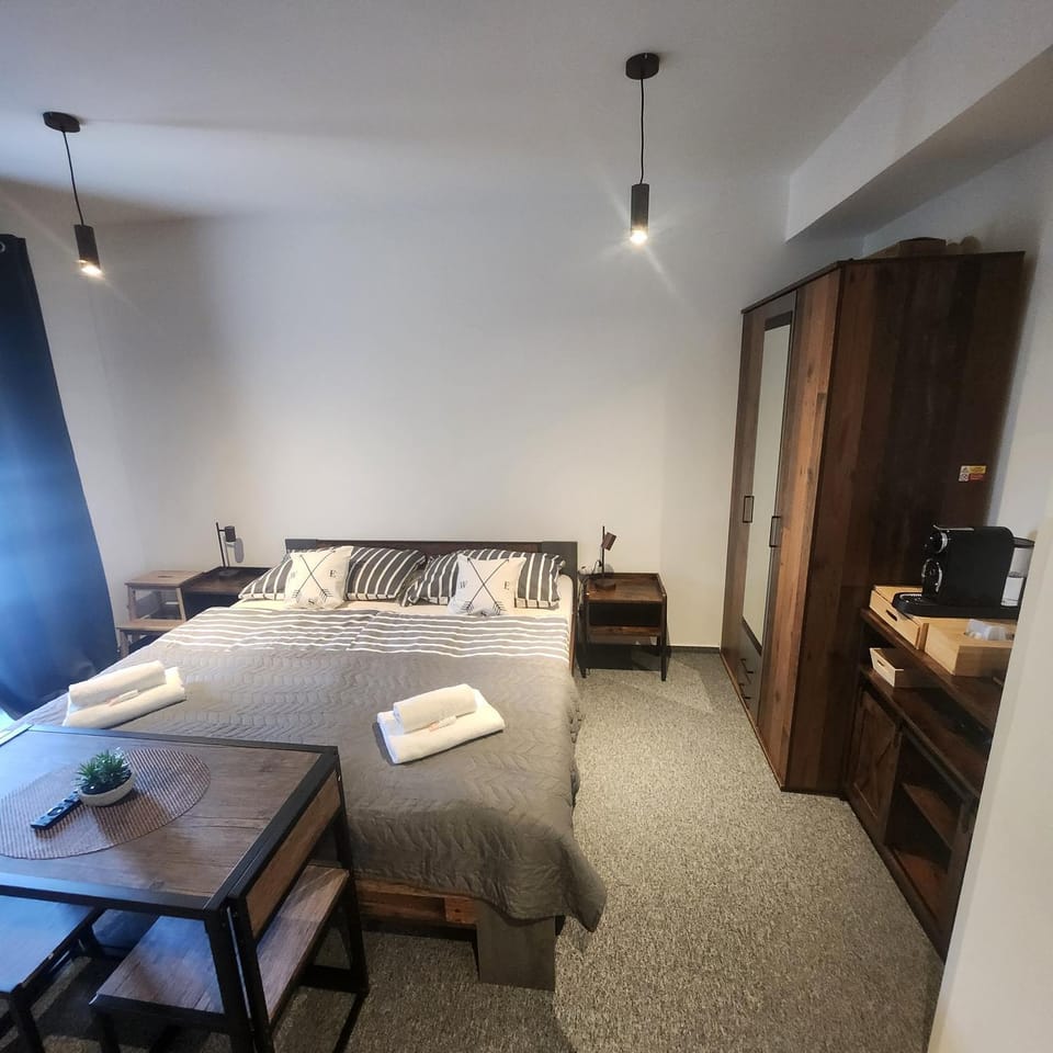 Bed, Photo of the whole room, Seating area, wardrobe