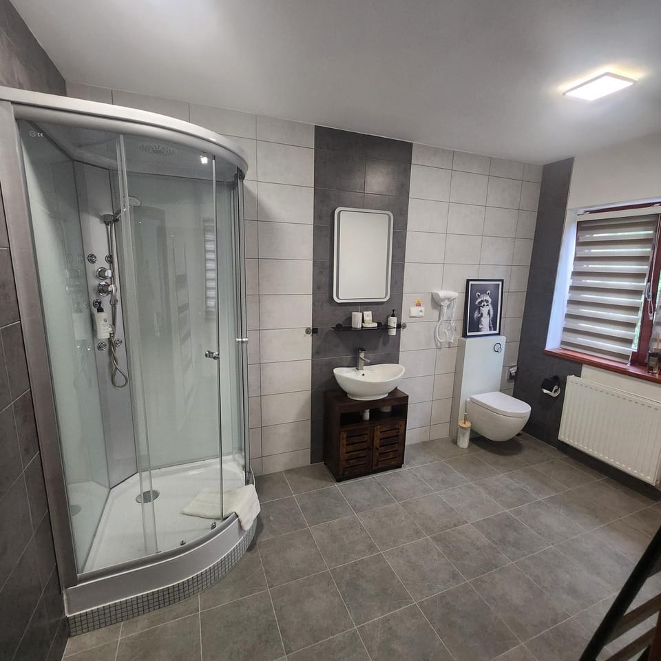 Shower, Toilet, Bathroom, towels