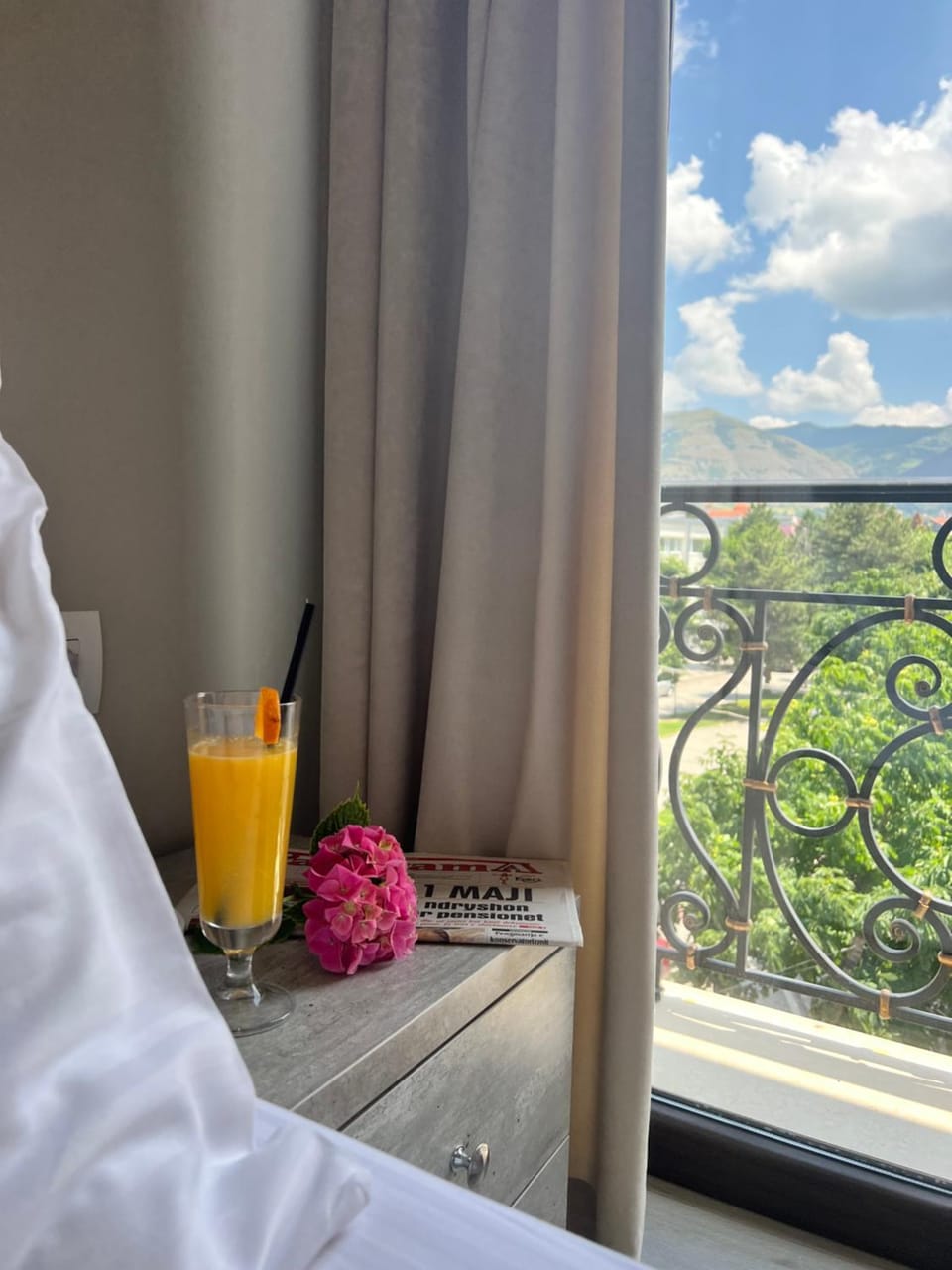 Bed, Day, View (from property/room), Balcony/Terrace