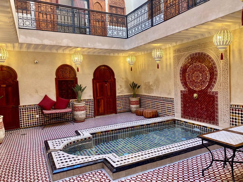 Seating area, Pool view, Swimming pool