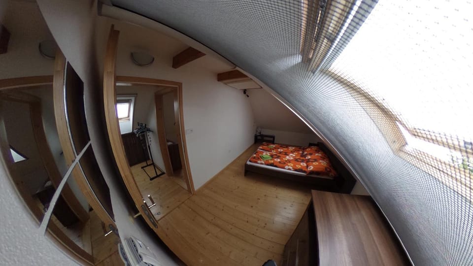 Communal lounge/ TV room, Bed, Living room, Bedroom
