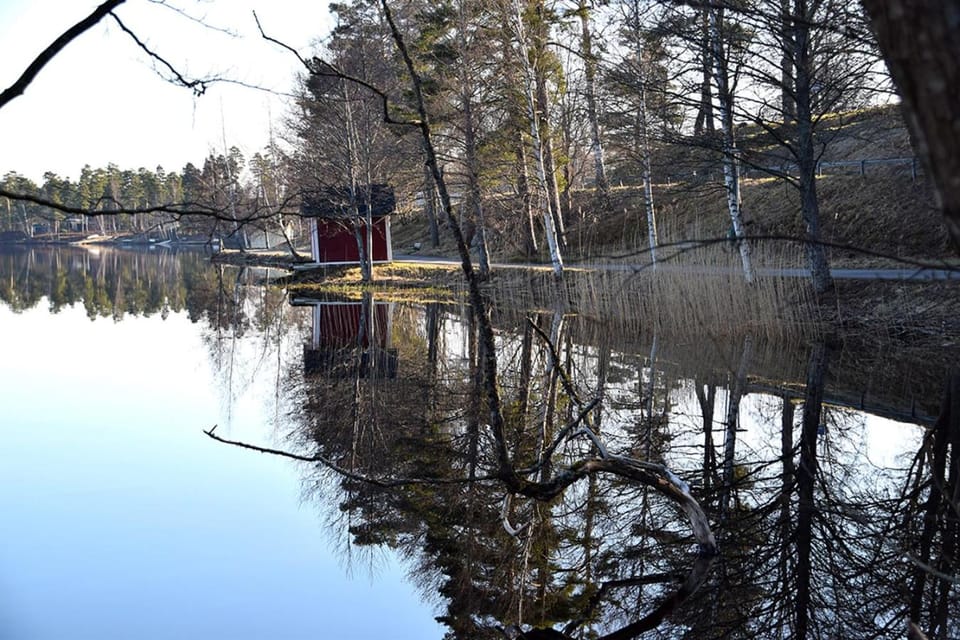 Natural landscape, Lake view