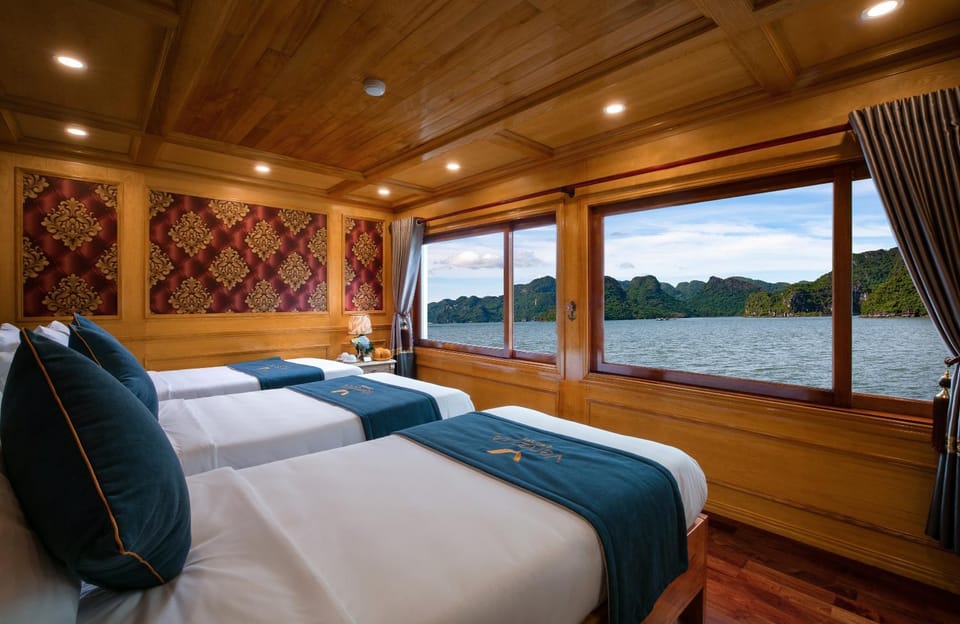 Venezia Cruises Docked boat in Laos