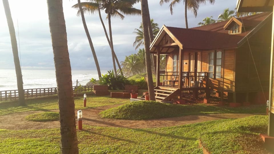 Natural landscape, Garden, Garden view, Sea view