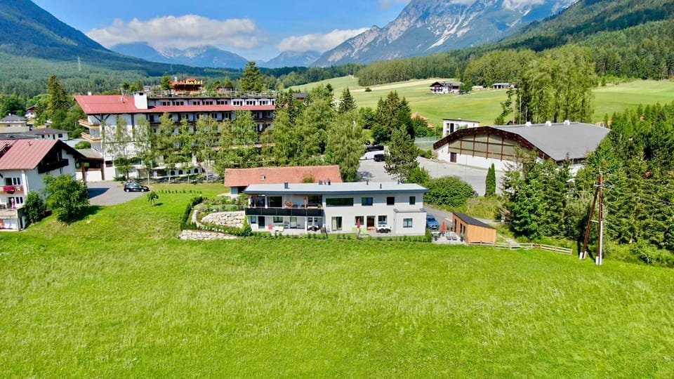 Property building, Summer, Garden view, Mountain view