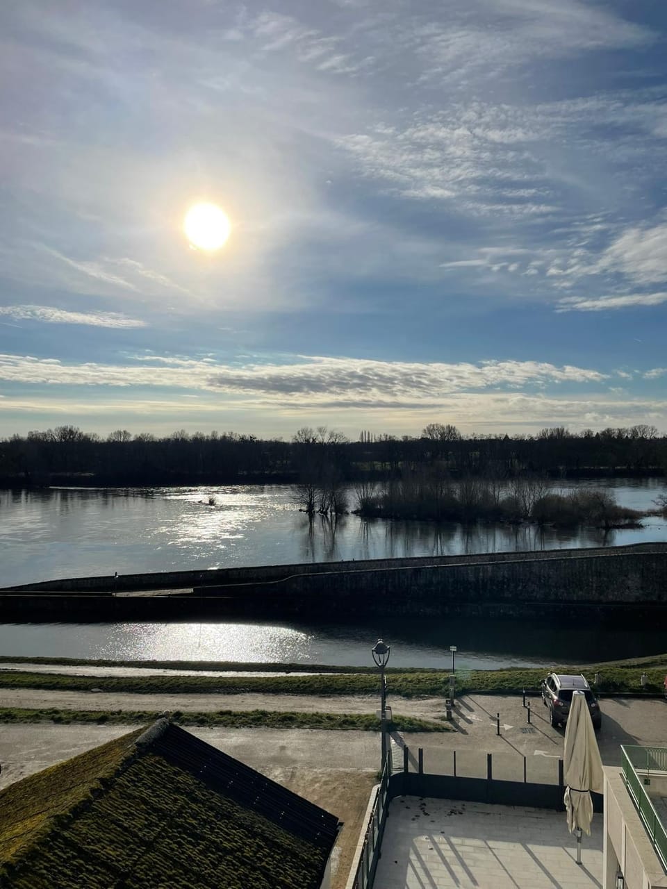 Day, Natural landscape, River view