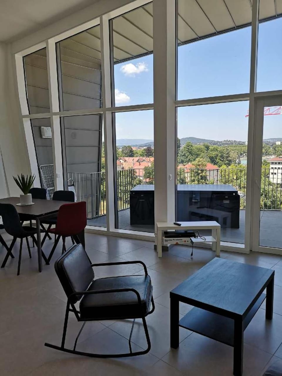 Natural landscape, View (from property/room), Living room, Dining area
