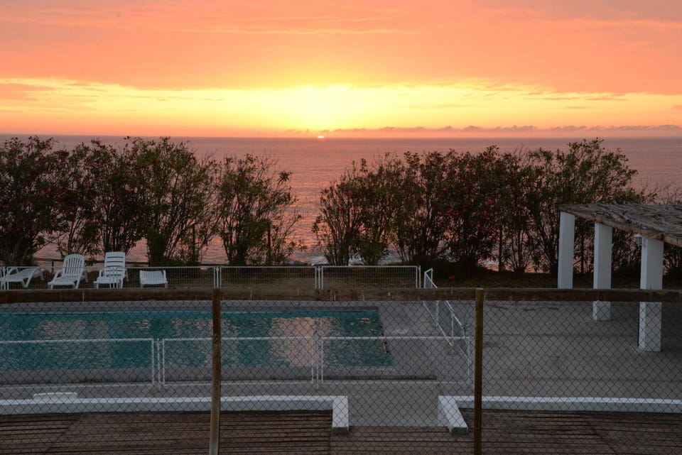 Sea view, Swimming pool, Sunset