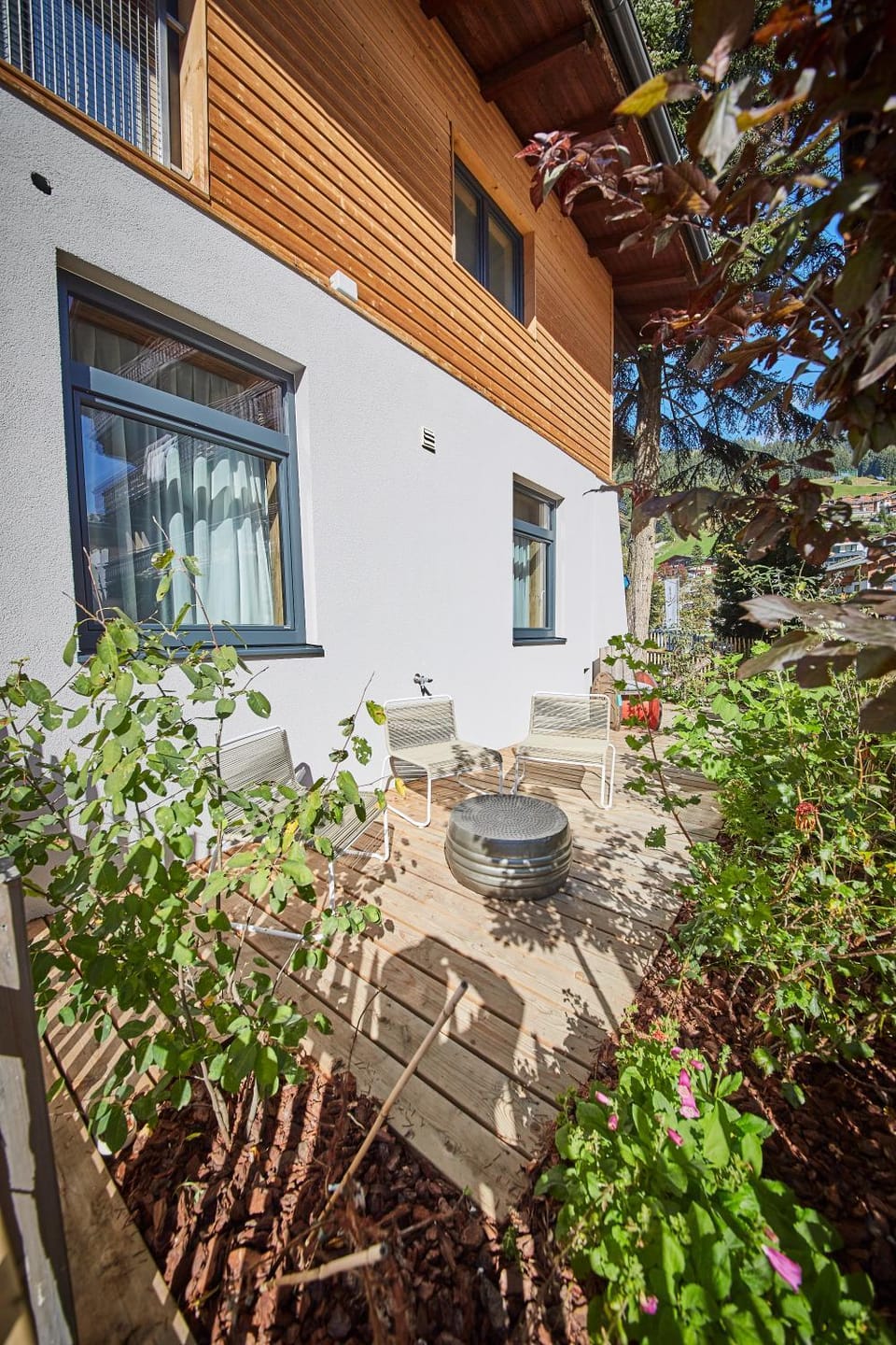 Property building, Garden