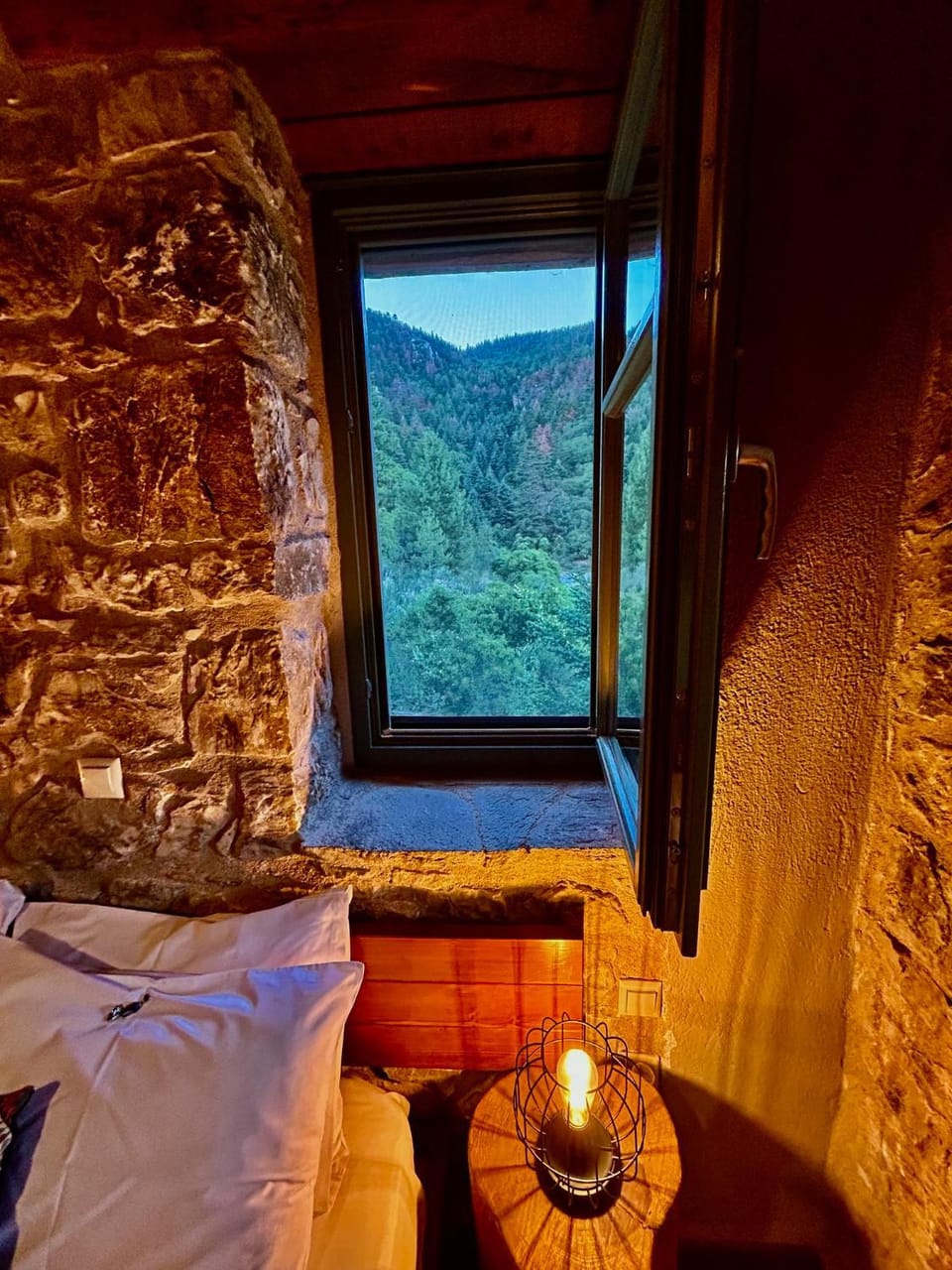 Bedroom, Mountain view