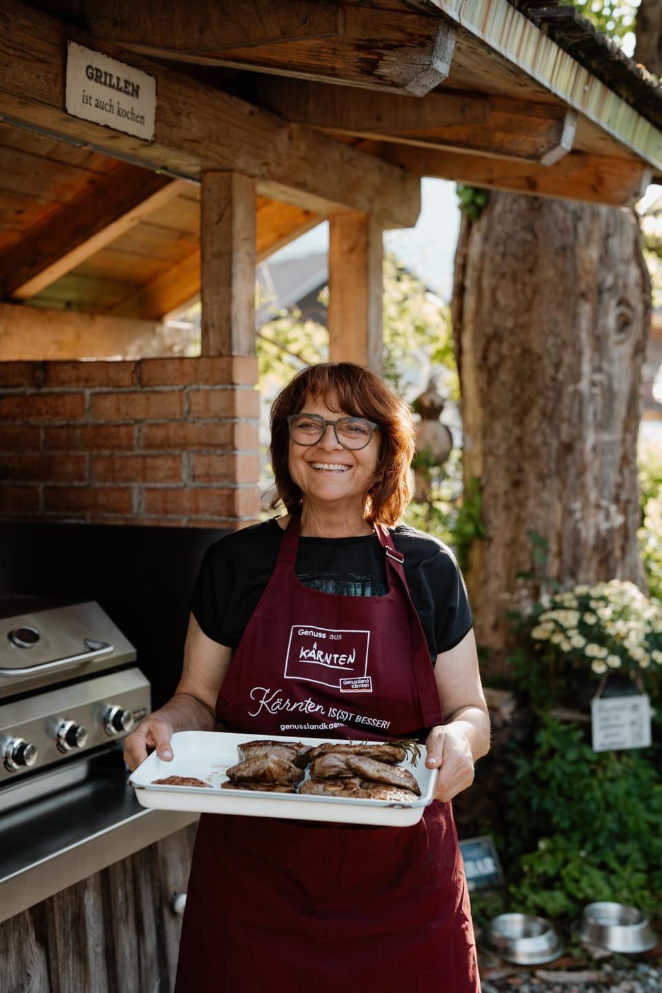 Staff, People, People, BBQ facilities