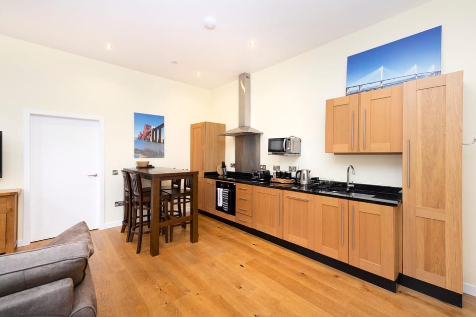 Kitchen or kitchenette, Dining area, stove, kitchen