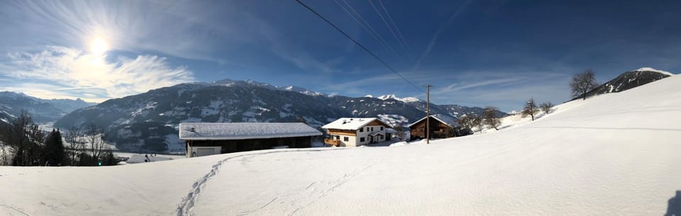 Winter, On site, Garden view, Mountain view