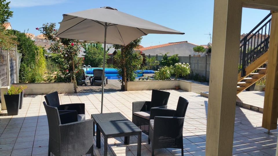 Patio, Garden, Balcony/Terrace, Garden view, Pool view, Swimming pool