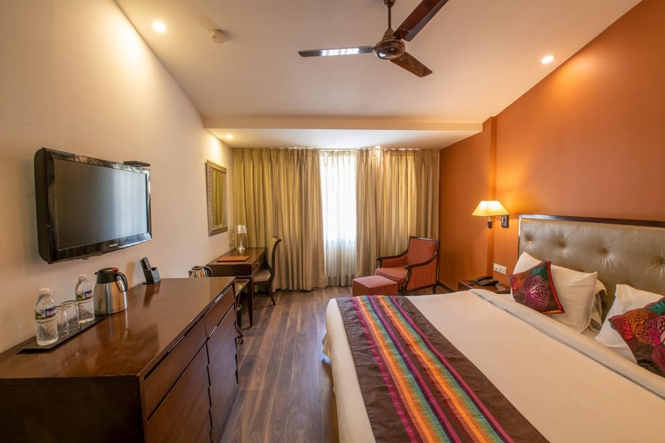Bed, Coffee/tea facilities, Photo of the whole room, Bedroom