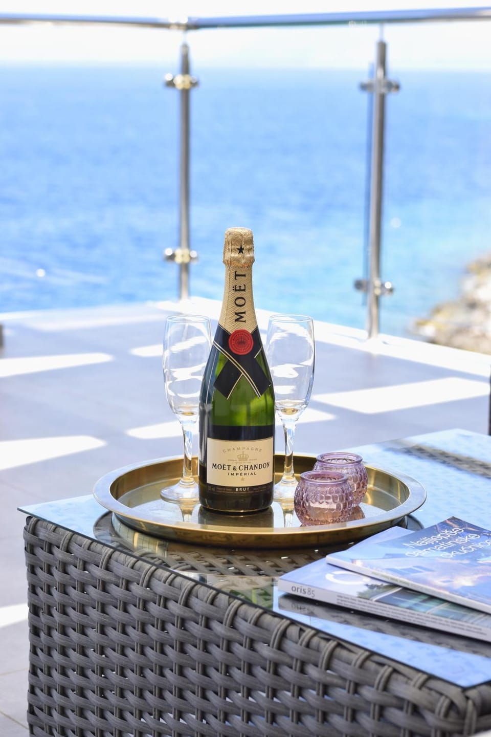 Balcony/Terrace, Sea view, Alcoholic drinks