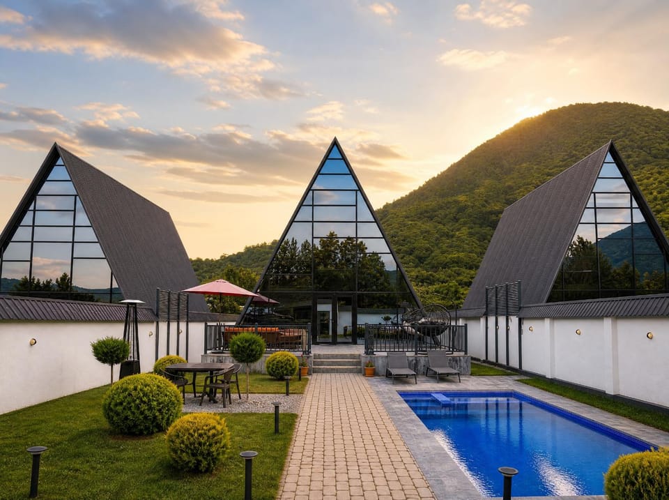 Qafqaz Falcon Chalet Villa in Azerbaijan