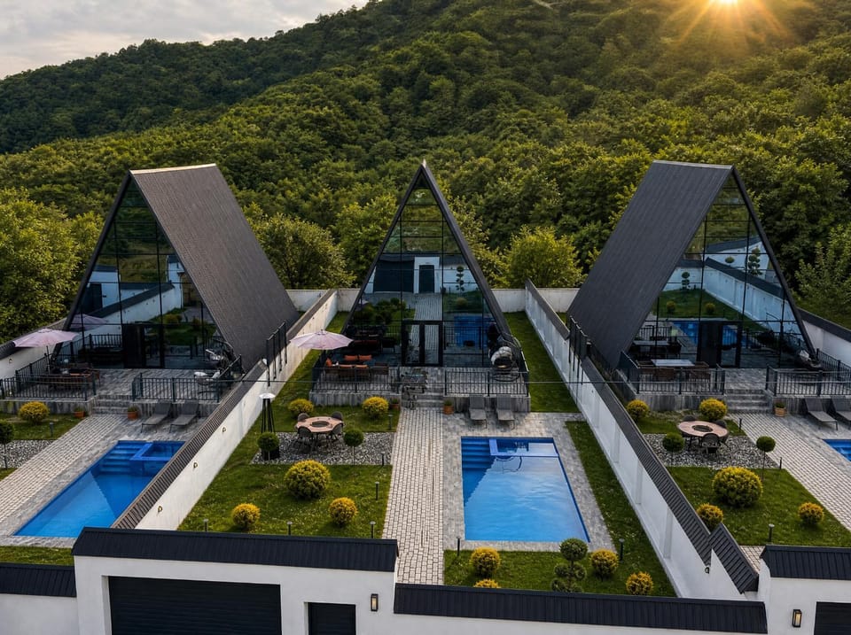 Qafqaz Falcon Chalet Villa in Azerbaijan