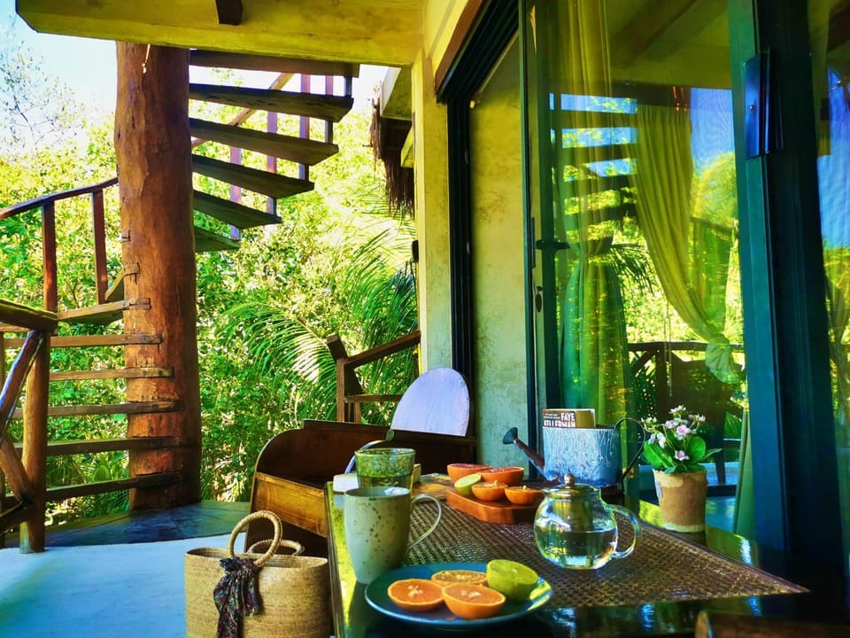 Property building, Patio, Staff, Facade/entrance, People, Garden, View (from property/room), Balcony/Terrace, Food and drinks, Garden view, Swimming pool, Family