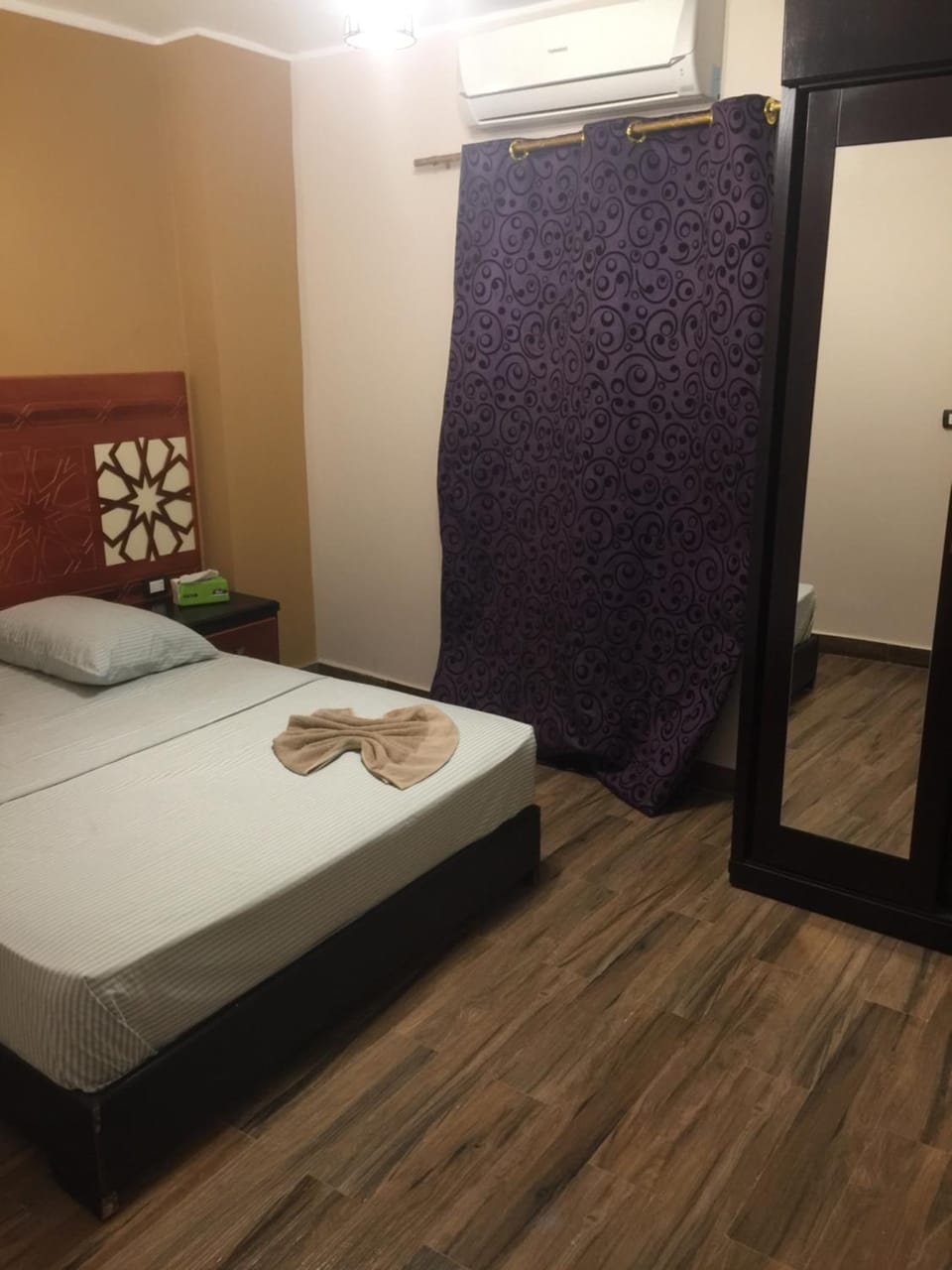Bed, Photo of the whole room, Bedroom, wardrobe