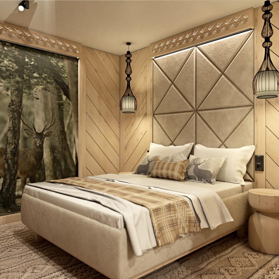 Bed, Photo of the whole room, Bedroom