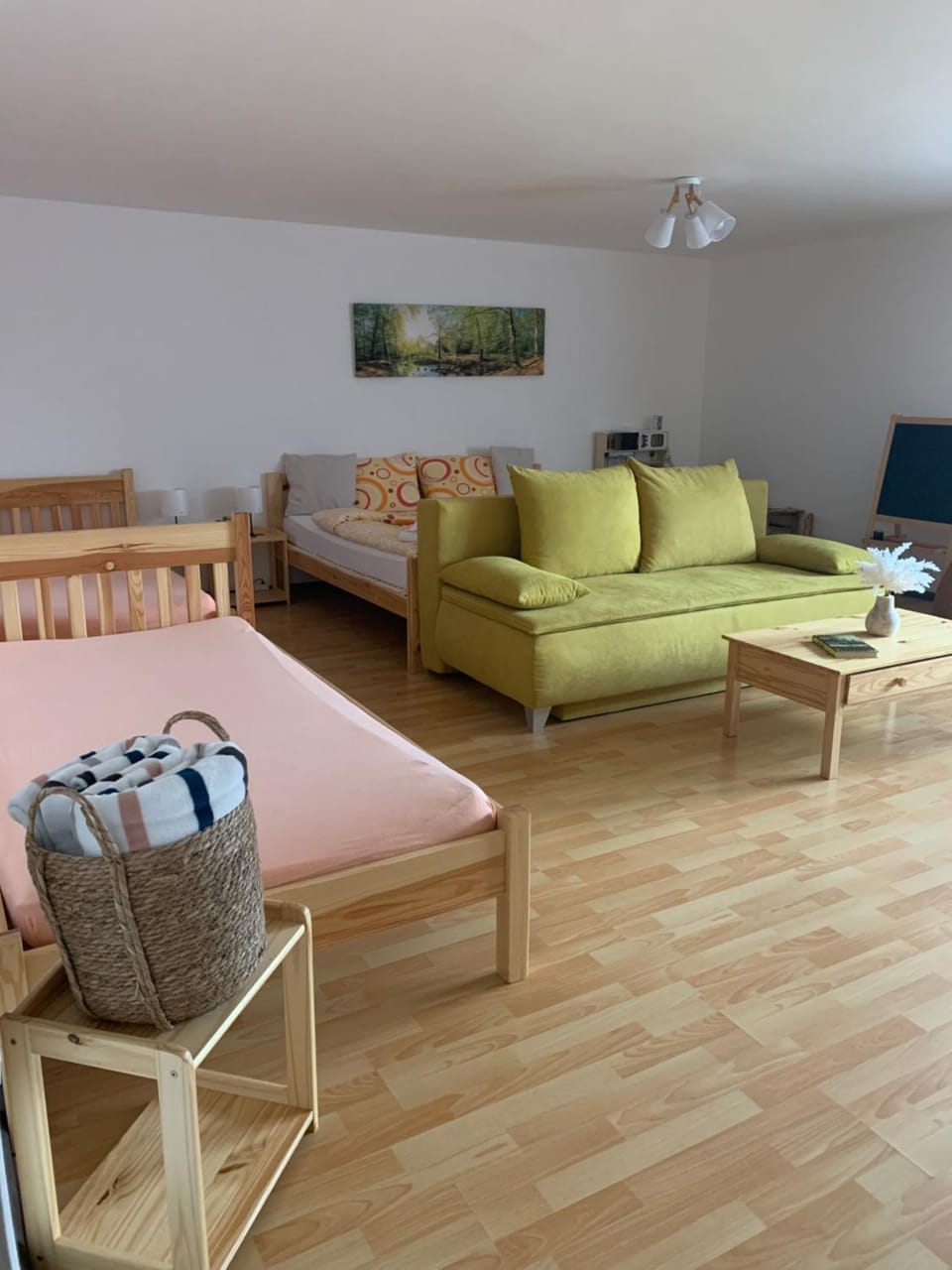 Living room, Seating area, Dining area