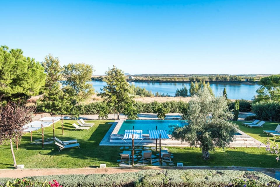 Natural landscape, Garden view, Swimming pool