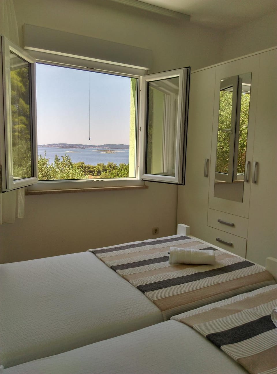 Bedroom, Sea view