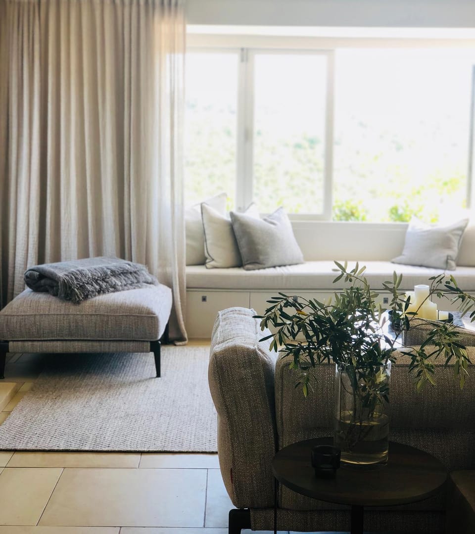 Living room, Garden view