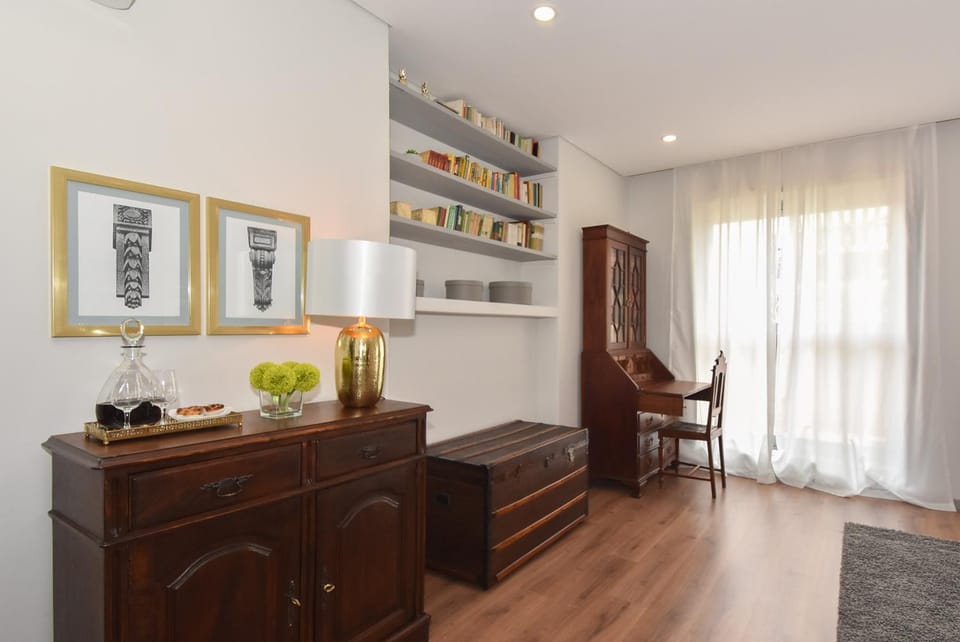 Living room, Seating area, Bedroom