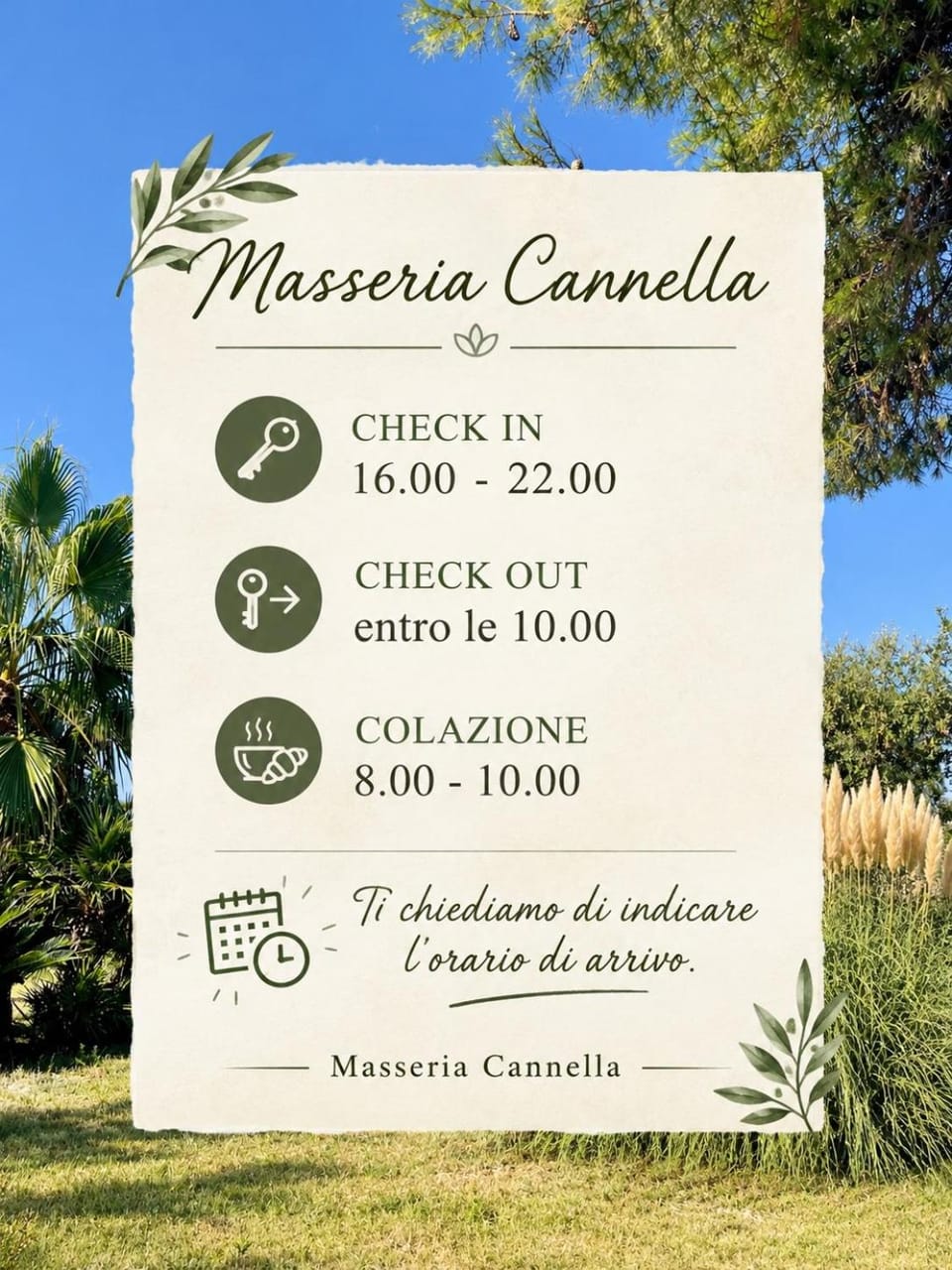 Agriturismo Masseria Cannella Farm Stay in Province of Foggia