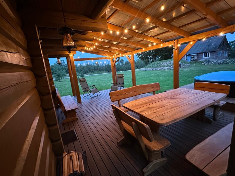 Escape of city Nature lodge in Lithuania
