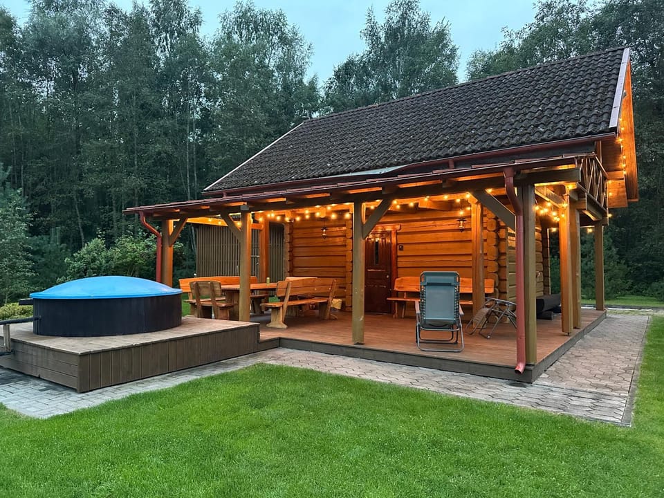 Escape of city Nature lodge in Lithuania