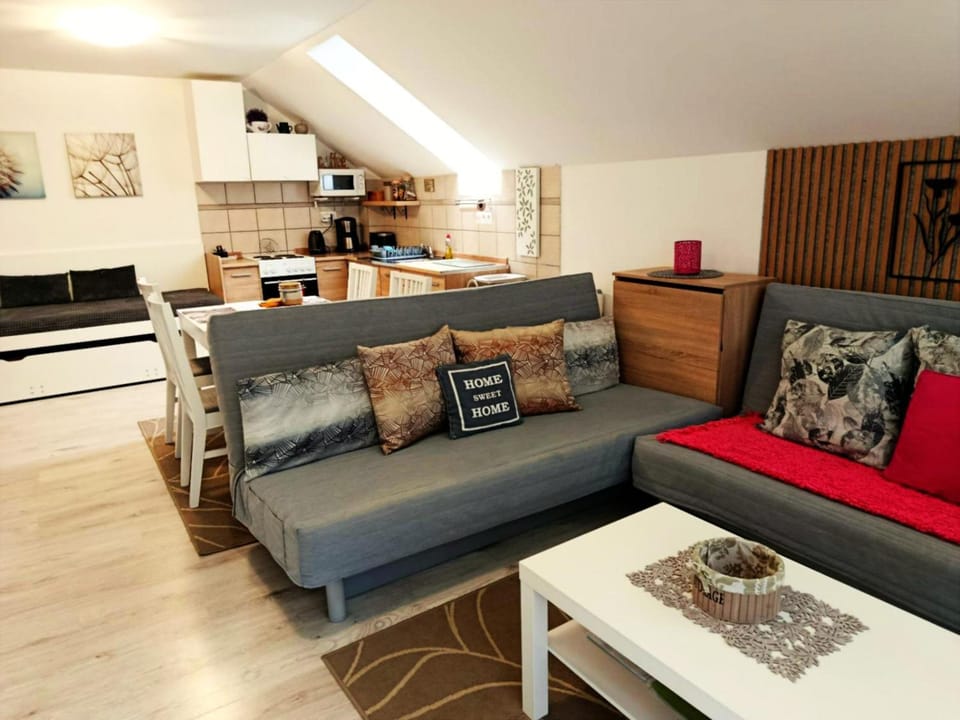 Kitchen or kitchenette, Living room