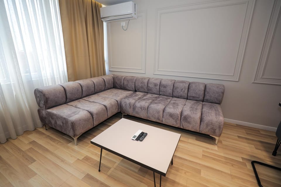 Living room, Seating area, air conditioner