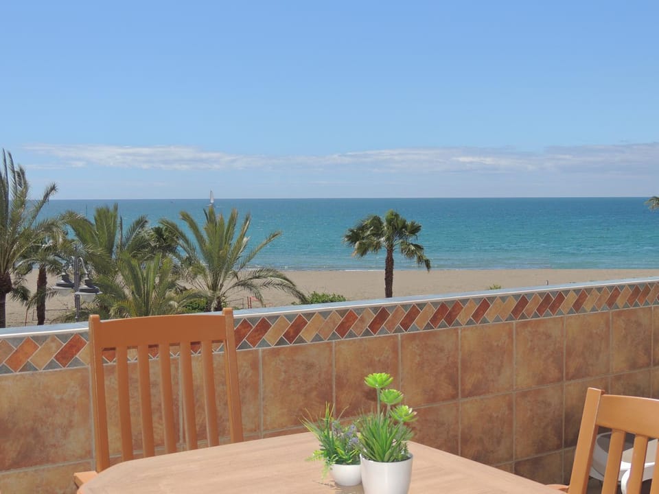 View (from property/room), Balcony/Terrace, Beach, Sea view
