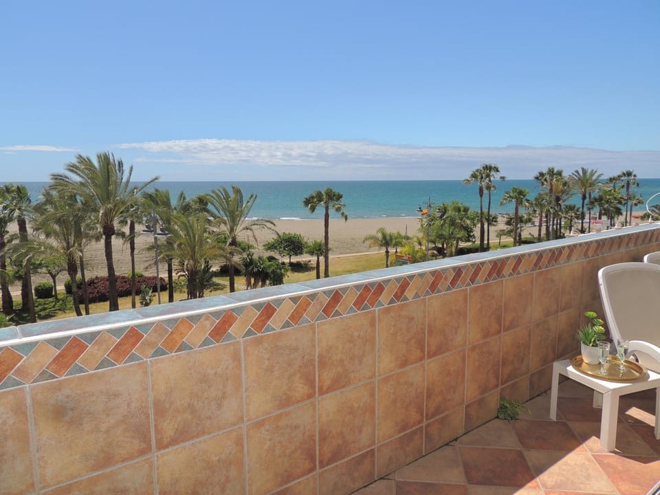 View (from property/room), Balcony/Terrace, Beach, Sea view