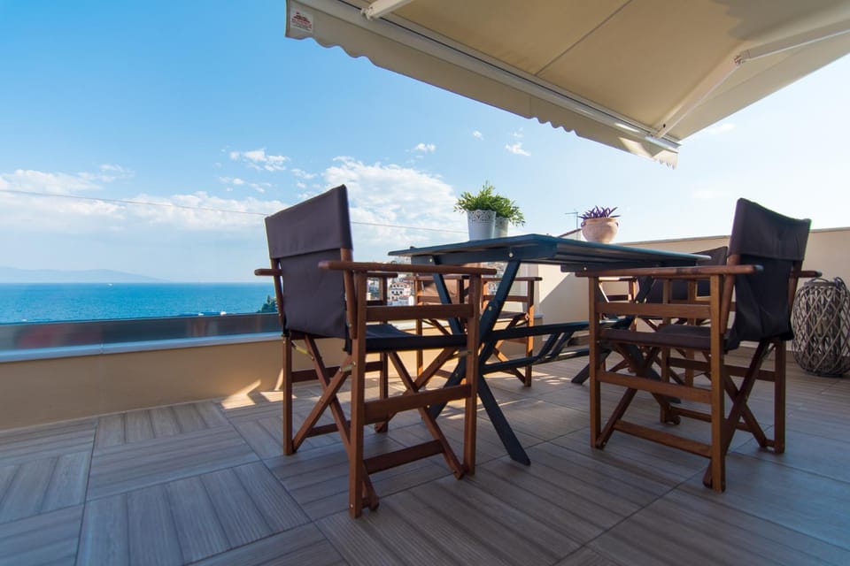 Balcony/Terrace, Dining area, Sea view