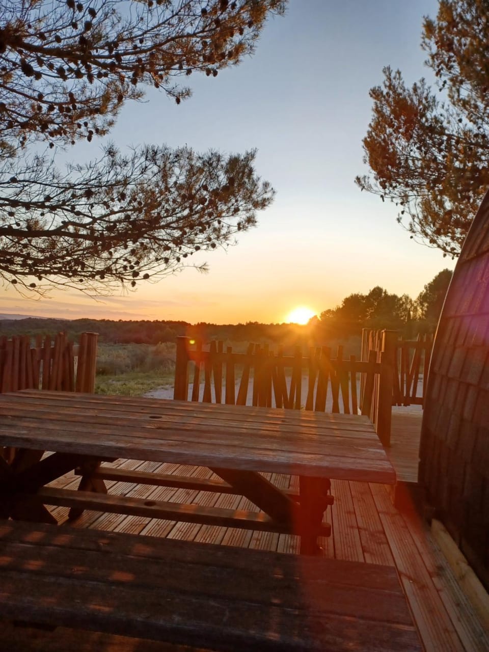 Patio, View (from property/room), Sunset