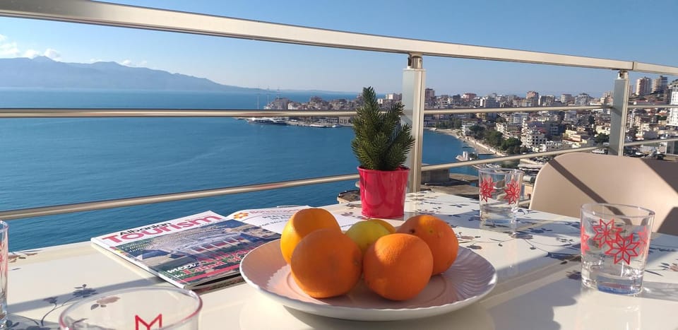 View (from property/room), Balcony/Terrace, Sea view
