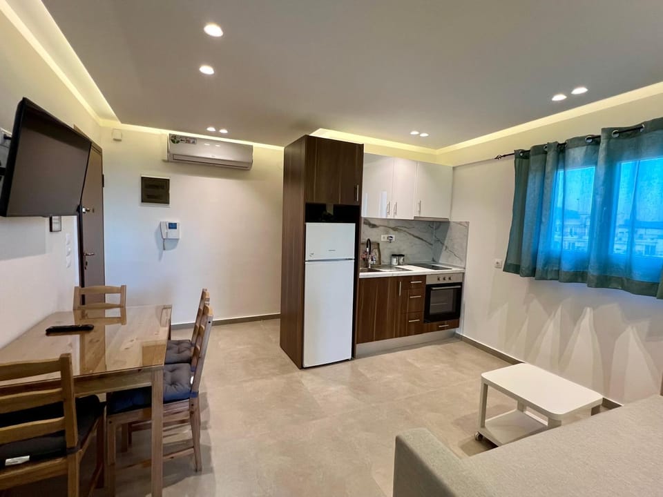 TV and multimedia, Kitchen or kitchenette, Living room, Seating area, Dining area, pet friendly, stove, air conditioner