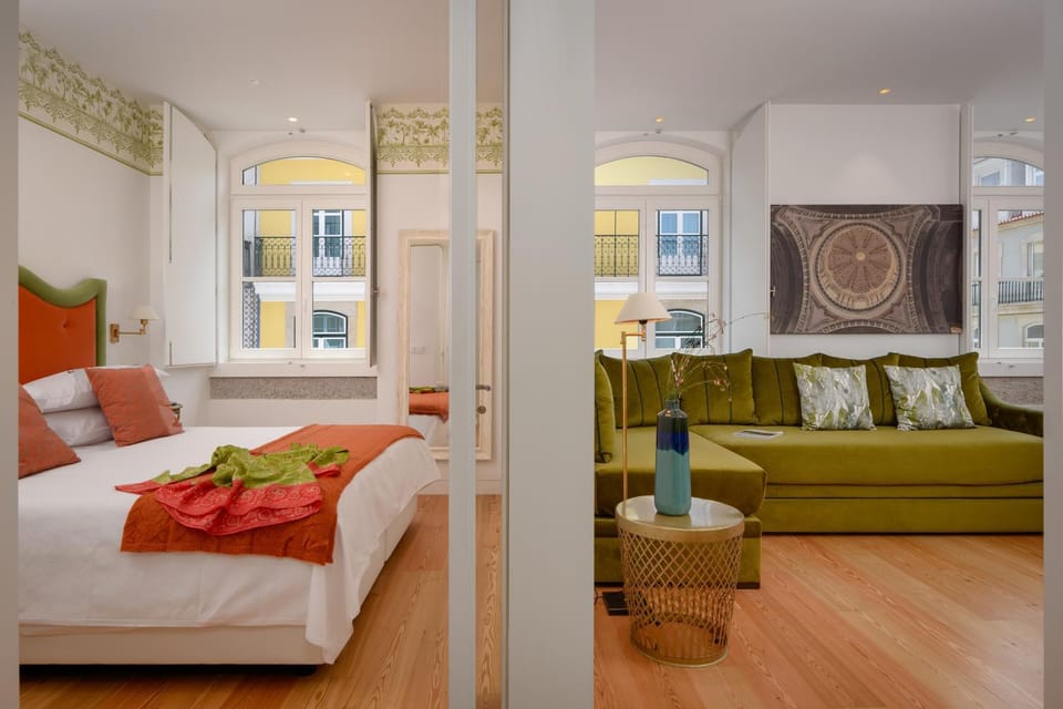 Living room, Bedroom