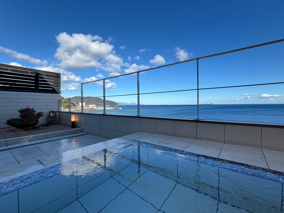 Hot Spring Bath, Sea view, Open Air Bath