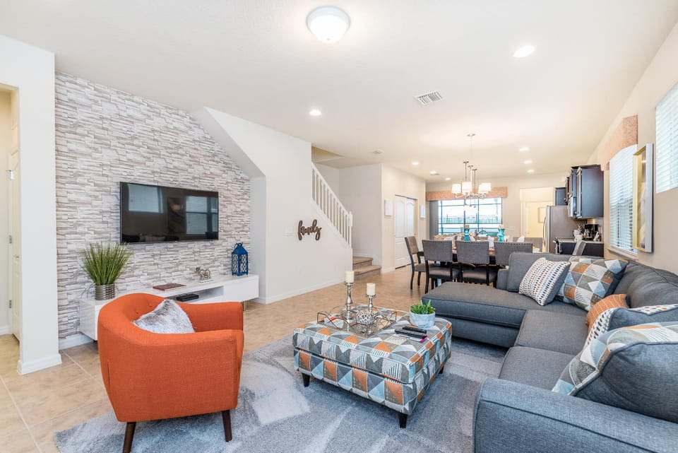 Large Villa wPrivate Pool Game Room Waterpark House in Four Corners