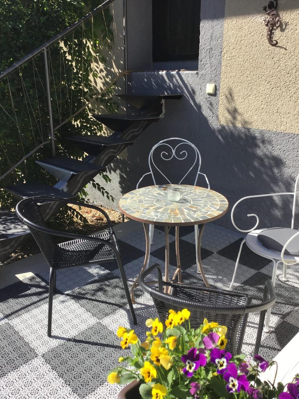 Patio, Facade/entrance, Balcony/Terrace, Balcony/Terrace